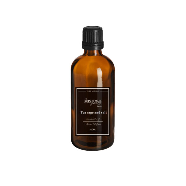 Black Label Essential Oil Tea Sage and Salt 10ml/20ml/100ml - Image 2